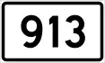 County Road 913 shield