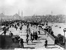 View of Galata Bridge.