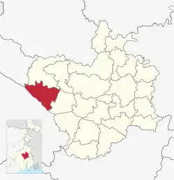 Location in West Bengal