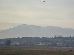 Gamonal and Sierra de Gredos panoramic view