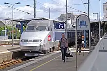 TGV at Vannes