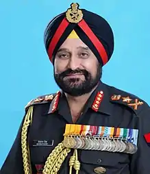 Bikram Singh, former Chairman of the Chiefs of Staff Committee of India