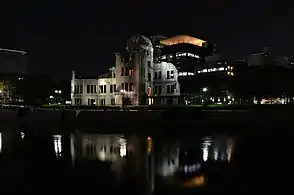 Atomic Bomb Dome by night