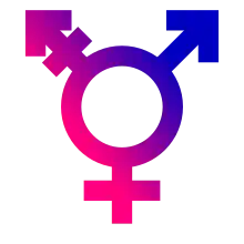 Pink & blue transgender