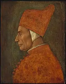 Pasquale Malipiero, Doge of Venice (1457–1462) by Gentile Bellini