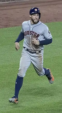 George Springer, professional baseball player