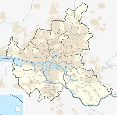 Hamburg-Tonndorf is located in Hamburg