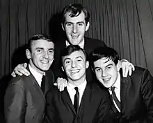 The band in 1964: Les Maguire (top),Freddie Marsden, Gerry Marsden,and Les Chadwick