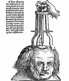 Treatment of a skull injury