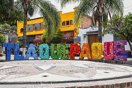 Giant Tlaquepaque Letters