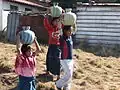 Girls carry water, 2008