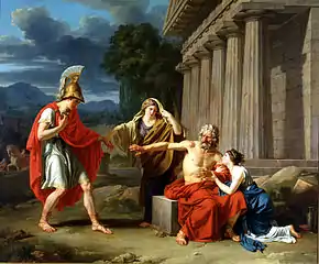 Jean-Antoine-Théodore Giroust, Oedipus at Colonus, 1788