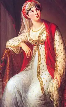 Giuseppina Grassini in the title role of Peter von Winter's  Zaïra (1805)