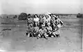 Members of the Maccabi Youth Movement training at Givat Haim in 1948