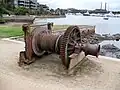 A small cove of Rozelle Bay between Glebe Point (shown left) and Blackwattle Bay Park