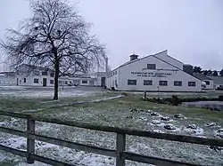 GlenAllachie distillery in winter