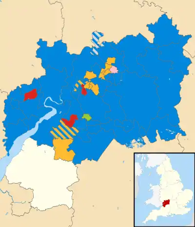 2009 results map