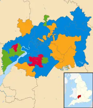 2021 results map