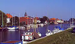 Northside of Glückstadt harbour