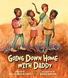 Cover image of four African-American children standing in a field; one holds a kite