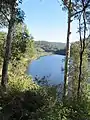 Gold Creek Dam trail view in 2018