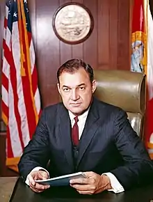 Former Governor Claude R. Kirk Jr. of Florida