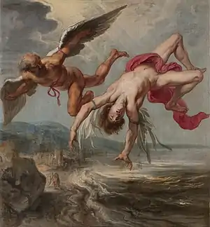 Image 18The fall of Icarus (from List of mythological objects)