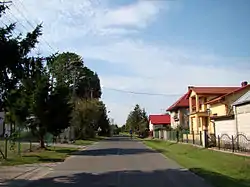 Road through Gozdów