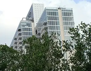 Grand Hyatt Hotel and Alteza Condominiums, San Antonio's newest major skyscraper.