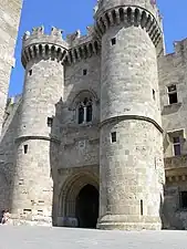 Palace of the Grand Master of the Knights, in Rhodes island