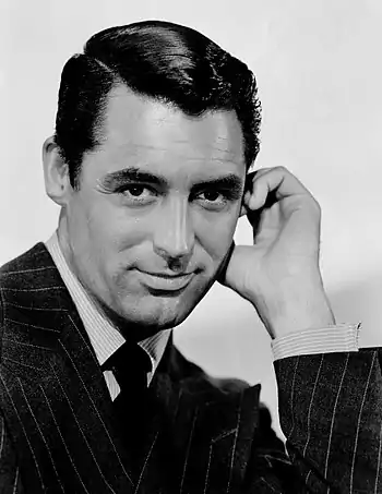 Image 8Cary GrantPhotograph: RKO publicity photographer; Edit: Chris WoodrichActor Cary Grant (1904–86) in a publicity photo for Suspicion (1940). Known for his transatlantic accent, debonair demeanor and "dashing good looks", Grant is considered one of classic Hollywood's definitive leading men. During his 34-year career he acted in over 50 films, including The Eagle and the Hawk, Bringing Up Baby, and North by Northwest.More selected portraits