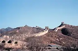 The Great Wall during autumn/winter