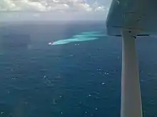 Image 31The Shen Neng 1 aground on the Great Barrier Reef, 5 April 2010  (from Environmental threats to the Great Barrier Reef)