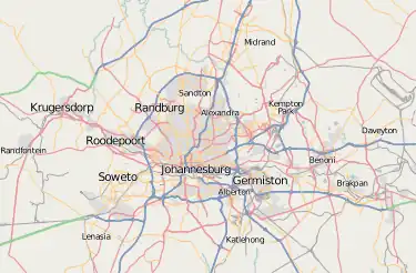 Nelson Mandela Children's Hospital is located in Greater Johannesburg