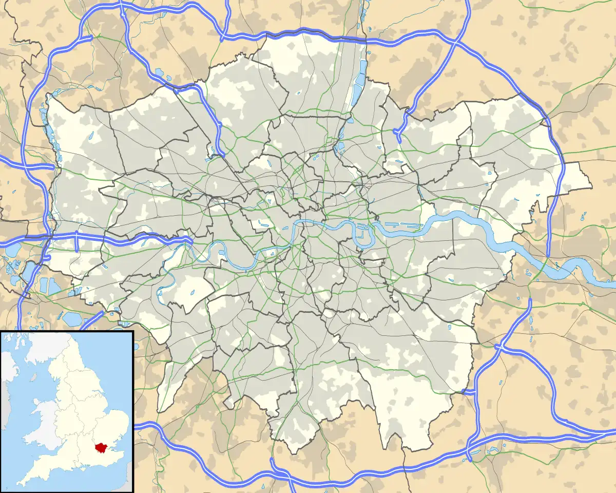 Twickenham is located in Greater London