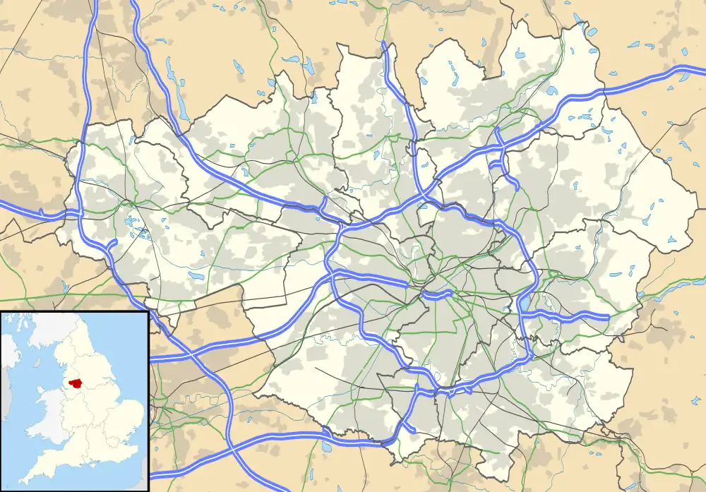 Cheadle Moseley is located in Greater Manchester