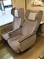 Green car seating