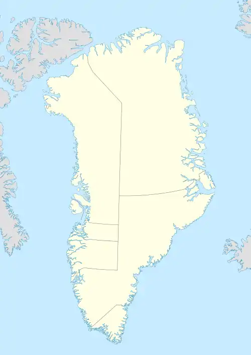 Frænkel Land is located in Greenland