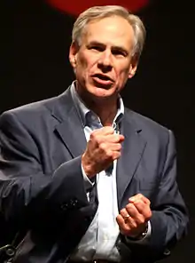 48th Governor of Texas Greg Abbott (JD, 1984)