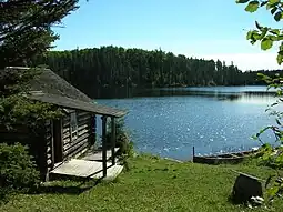 Grey Owl's cabin "Beaverlodge"