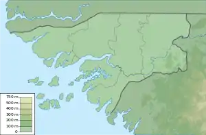 1980 Guinea-Bissau coup d'état is located in Guinea-Bissau