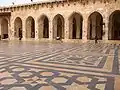 Courtyard arcade