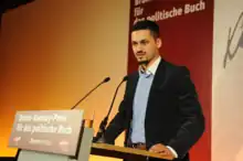 Farid Hafez at the Bruno-Kreisky-Anerkennungspreis 2010