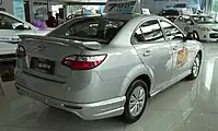 Haima Family II facelift sedan rear