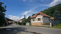 Main street of Hajnáčka