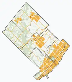 Regional Municipality of Halton is located in Regional Municipality of Halton