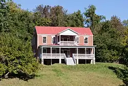 The Hamilton-Ely Farmstead, a historic site in the township