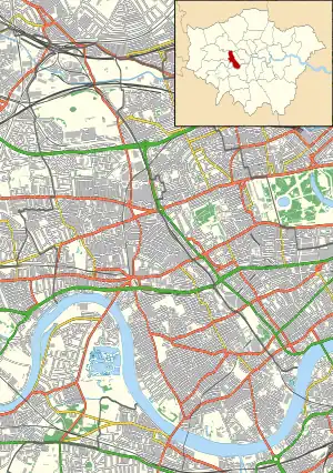 Fulham Hospital is located in London Borough of Hammersmith and Fulham