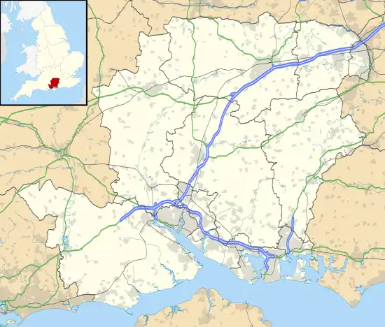 Lymington Hospital is located in Hampshire