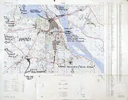 POW Hanoi map